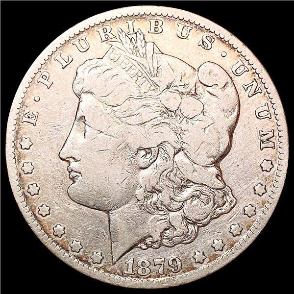 1879-CC Morgan Silver Dollar LIGHTLY CIRCULATED