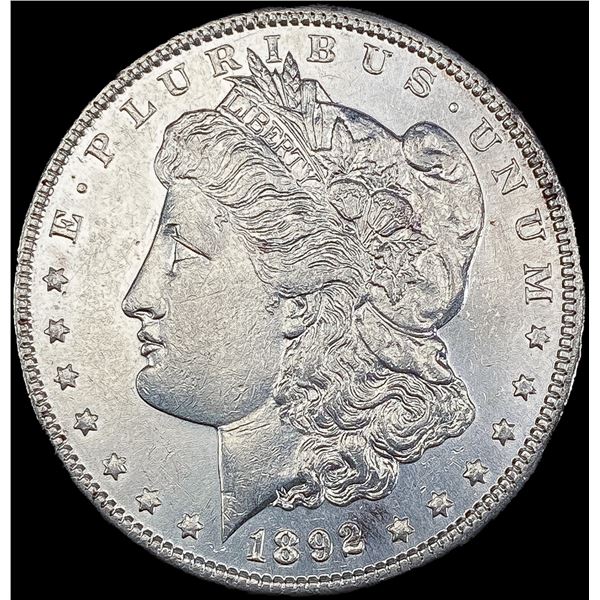 1892 Morgan Silver Dollar CLOSELY UNCIRCULATED