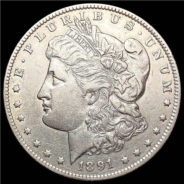 1891-O Morgan Silver Dollar CLOSELY UNCIRCULATED