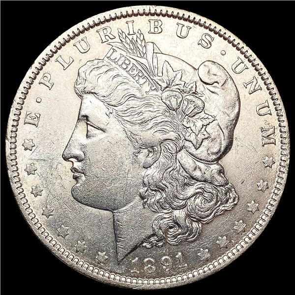 1891-O Morgan Silver Dollar CHOICE AU
