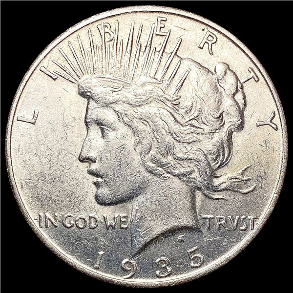 1935-S Silver Peace Dollar UNCIRCULATED