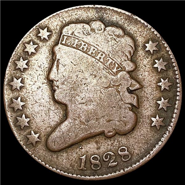 1828 Classic Head Half Cent NICELY CIRCULATED