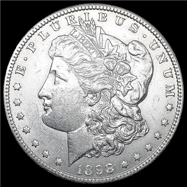 1898-S Morgan Silver Dollar CLOSELY UNCIRCULATED