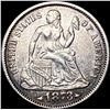 Image 1 : 1873 Arws Seated Liberty Dime CLOSELY UNCIRCULATED
