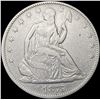 Image 1 : 1875-CC Seated Liberty Half Dollar CLOSELY UNCIRCULATED