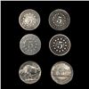 Image 2 : [6] Varied US Nickels ((3) 1867, 1869, 1937, 1993) HIGH GRADE