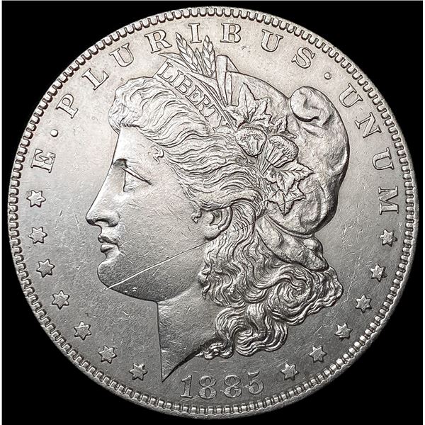 1885-S Morgan Silver Dollar CLOSELY UNCIRCULATED