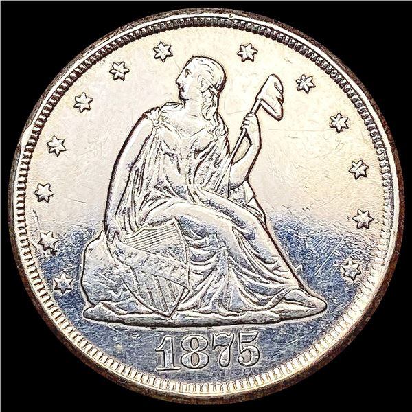 1875-CC Twenty Cent Piece HIGH GRADE