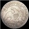 Image 2 : 1823 0-106A Cap Bust Half DollaR2 NICELY CIRCULATED