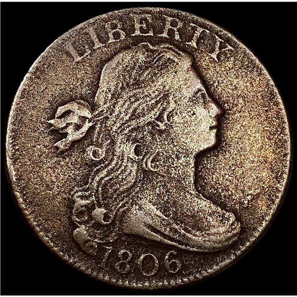 1806 Draped Bust Large Cent NICELY CIRCULATED
