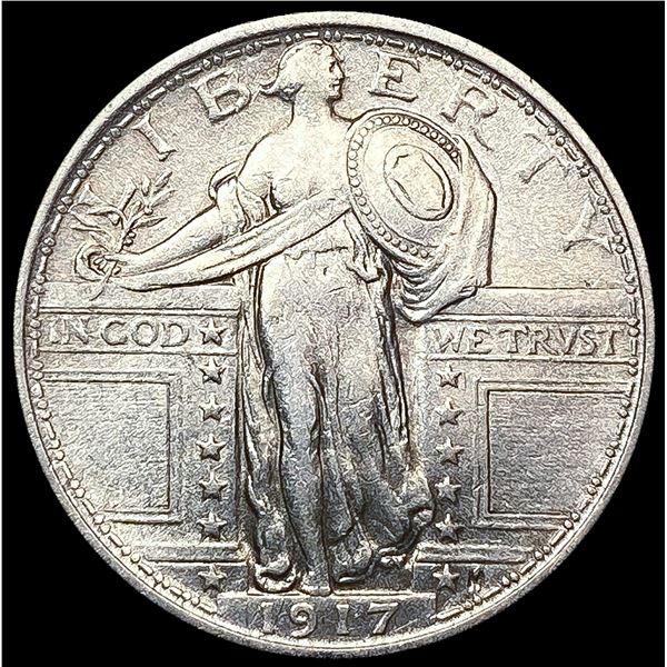 1917 T1 Standing Liberty Quarter CLOSELY UNCIRCULATED