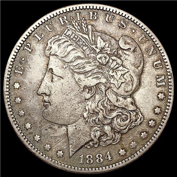 1884-S Morgan Silver Dollar CLOSELY UNCIRCULATED