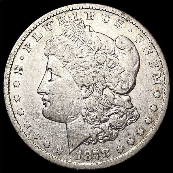 1878-CC Morgan Silver Dollar CLOSELY UNCIRCULATED