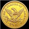 Image 2 : 1853 $2.50 Gold Quarter Eagle CLOSELY UNCIRCULATED