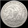 Image 2 : 1872 Seated Liberty Half Dollar NICELY CIRCULATED