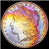 1896 Toned Morgan Silver Dollar CHOICE BU