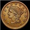 Image 1 : 1853 Braided Hair Large Cent CLOSELY UNCIRCULATED