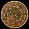 Image 2 : 1853 Braided Hair Large Cent CLOSELY UNCIRCULATED