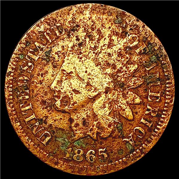 1865 Indian Head Cent NICELY CIRCULATED