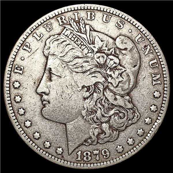1879-S Morgan Silver Dollar NEARLY UNCIRCULATED