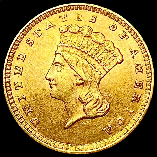 1857 Rare Gold Dollar UNCIRCULATED