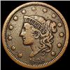 Image 1 : 1838 Coronet Head Large Cent LIGHTLY CIRCULATED
