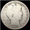 Image 1 : 1901-S Barber Half Dollar NICELY CIRCULATED