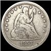 Image 1 : 1857 Seated Liberty Quarter LIGHTLY CIRCULATED
