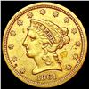 Image 1 : 1861 $2.50 Gold Quarter Eagle CLOSELY UNCIRCULATED
