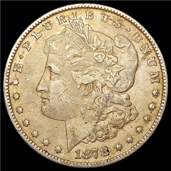 1878 8TF Morgan Silver Dollar LIGHTLY CIRCULATED