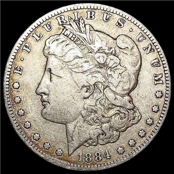 1884-S Morgan Silver Dollar LIGHTLY CIRCULATED