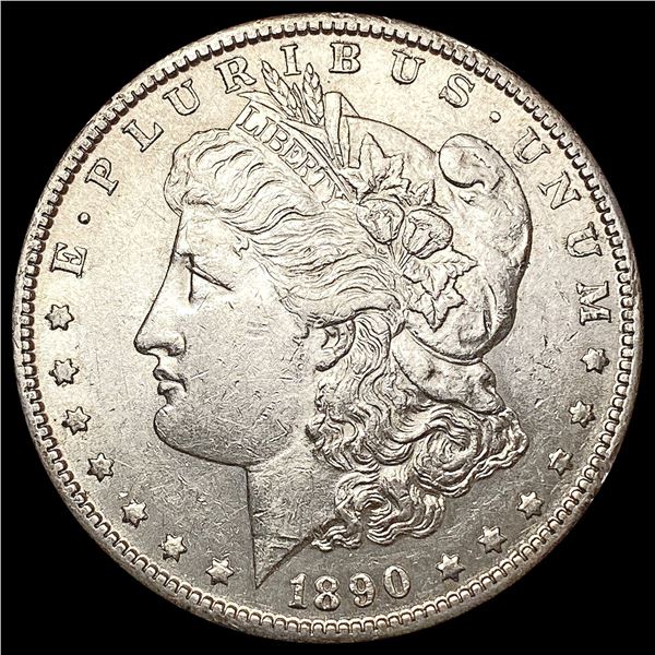 1890-S Morgan Silver Dollar CHOICE AU