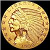 1909-D $5 Gold Half Eagle CLOSELY UNCIRCULATED