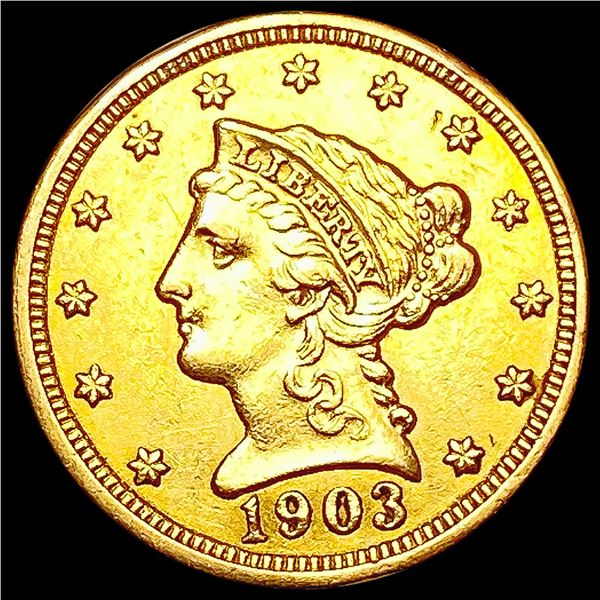 1903 $2.50 Gold Quarter Eagle UNCIRCULATED