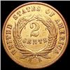 Image 2 : 1871 Two Cent Piece UNCIRCULATED