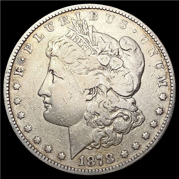 1878 8TF Morgan Silver Dollar LIGHTLY CIRCULATED