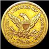 Image 2 : 1851 $2.50 Gold Quarter Eagle CLOSELY UNCIRCULATED