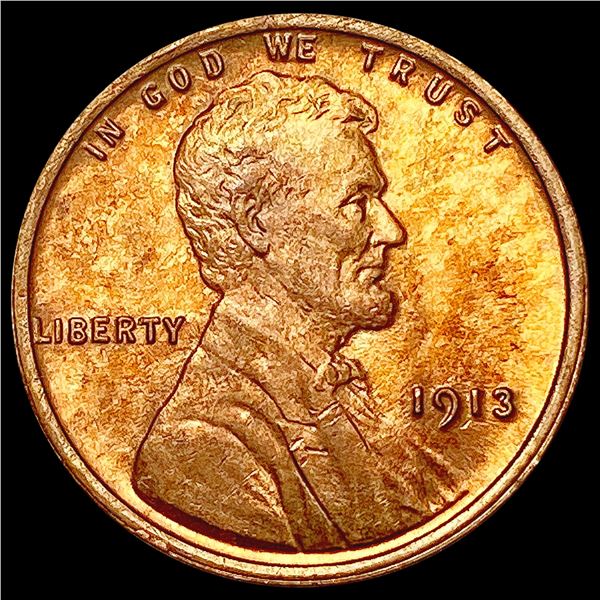 1913 Red Wheat Cent UNCIRCULATED