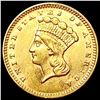 Image 1 : 1874 Rare Gold Dollar CLOSELY UNCIRCULATED