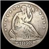 Image 1 : 1853 Arrows, Rays Seated Liberty Half Dollar NICELY CIRCULATED