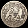 Image 2 : 1853 Arrows, Rays Seated Liberty Half Dollar NICELY CIRCULATED