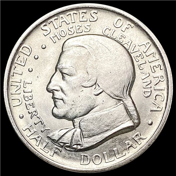 1936 Cleveland Half Dollar CLOSELY UNCIRCULATED