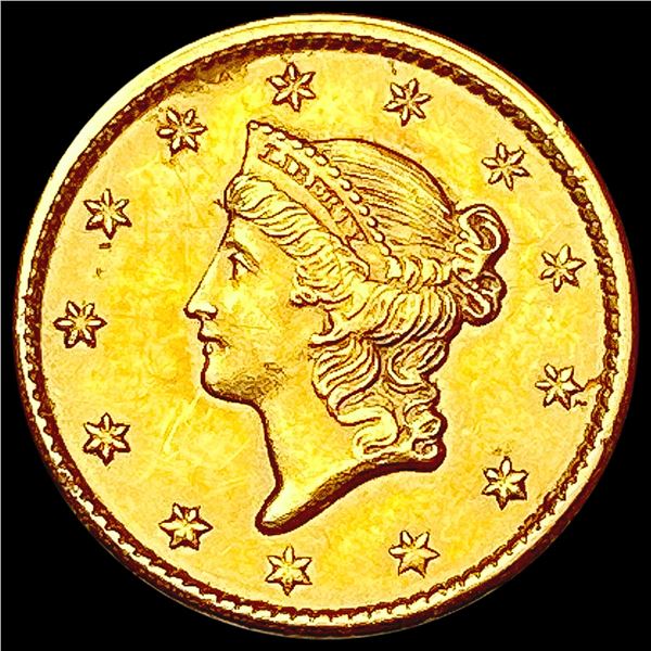 1849 Rare Gold Dollar CLOSELY UNCIRCULATED