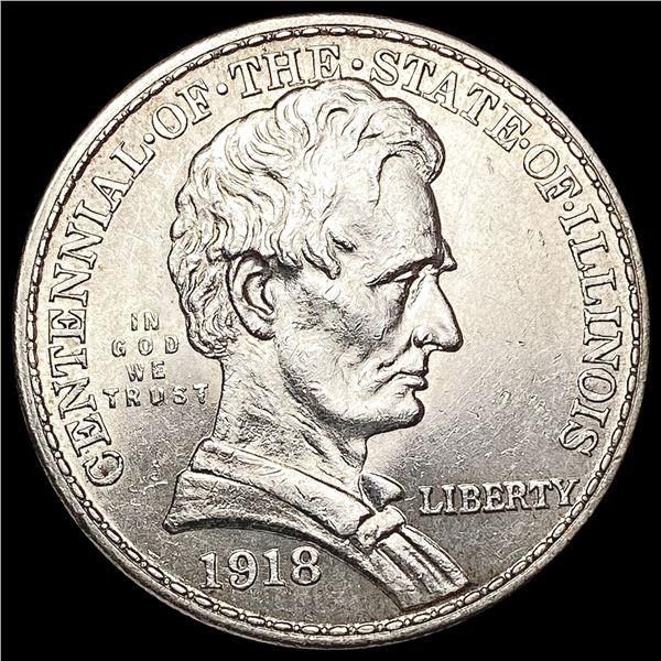 1918 Illinois Half Dollar UNCIRCULATED