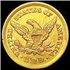 Image 2 : 1855 $2.50 Gold Quarter Eagle CLOSELY UNCIRCULATED
