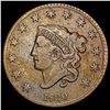 Image 1 : 1830 Coronet Head Large Cent CLOSELY UNCIRCULATED