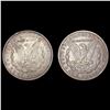 Image 2 : 1878, 1921 Morgan Silver Dollar Set [2 Coins] HIGH GRADE