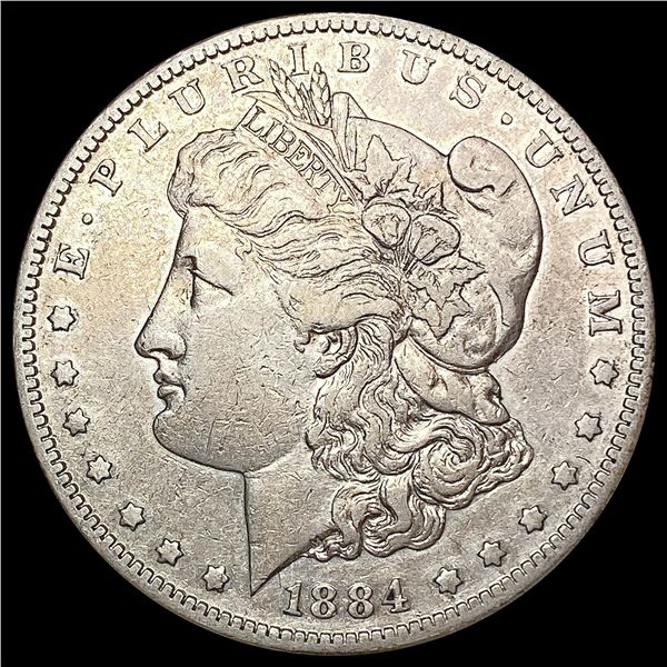 1884-S Morgan Silver Dollar CLOSELY UNCIRCULATED