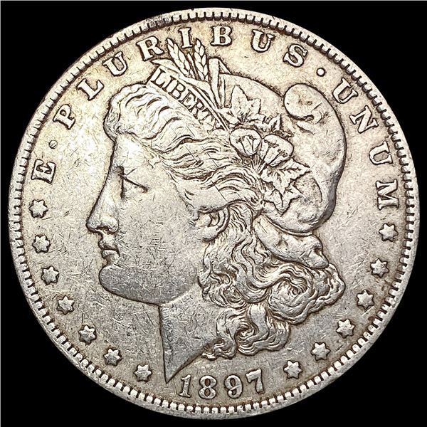 1897-O Morgan Silver Dollar NEARLY UNCIRCULATED
