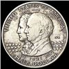 1921 2X2 Alabama Half Dollar NEARLY UNCIRCULATED